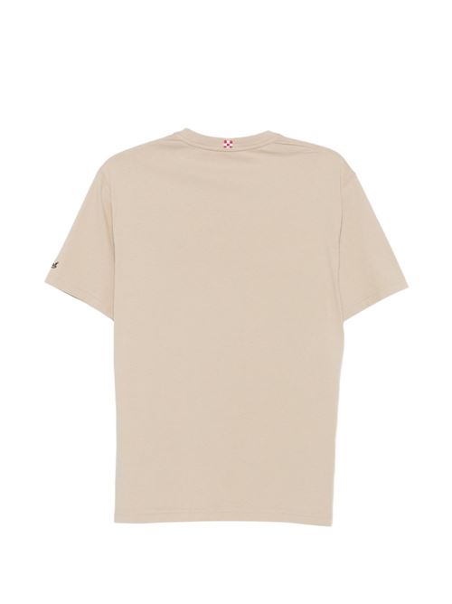 T-shirt uomo MC2 Saint Barth Portofino ecru con stampa Snoopy MC2 SAINT BARTH | PORTOFINO01624L